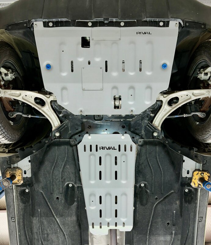 Ford Maverick Skid Plate - Rival 4x4 - Aluminum Catalytic Converter - `22-`25